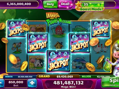 Interfaz de la aplicación de Pesomos Casino
